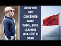 Students not concerned about China...until learning what CCP is doing