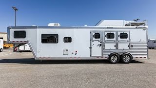 2017 CIMARRON PROSTAR 3H GN LIVING QUARTERS TRAILER - Transwest Truck Trailer RV (Stock #: 5N161053)