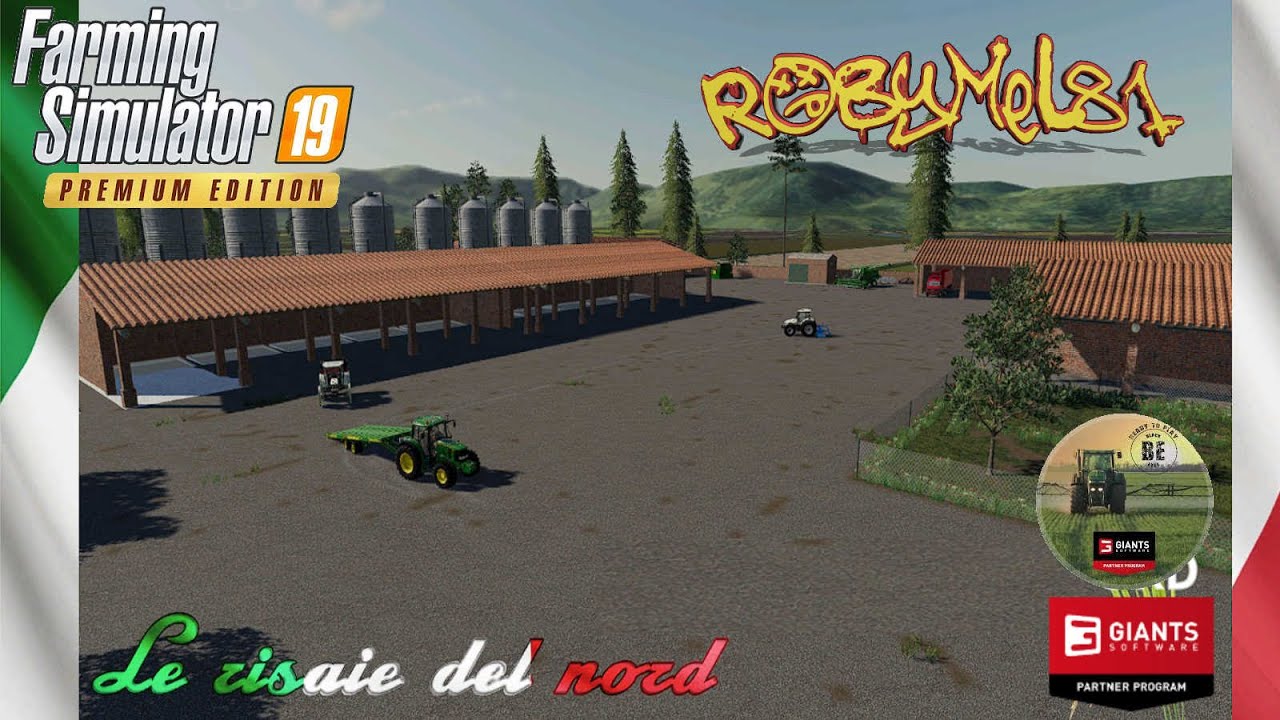 FARMING SIMULATOR 19 - ITA - Le Risaie Del Nord - TEST MAP - (Console/Pc)