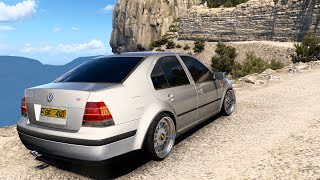 Conduzco un VW Jetta MK4 en la MONTAÑA! Terracería y curvas peligrosas!