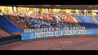 Einmarsch im Letzigrund! 🔥 GC-Kurve gibt Gas – Sion-Gästeblock noch leer (Stau) | GCZ vs Sion