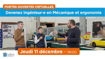 Devenez ingénieur-e en Mécanique et ergonomie