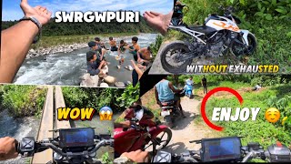 Vlogging at Swargpuri on my Duke 390 ☠️🤑 Stunning views, great spot