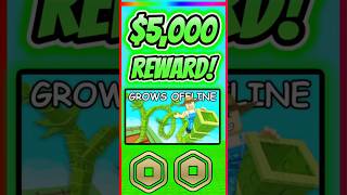 Earn 5,000 From Playing Grow A Garden