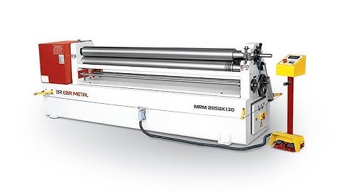 MRM 1550x140 MOTORISED 3 ROLLS PLATE BENDING MACHINE