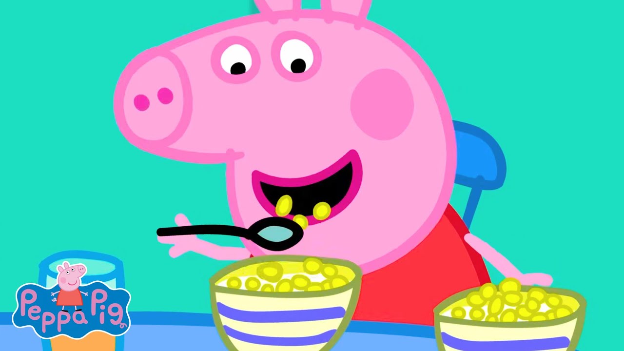 🐷 George krijgt de hik! | Peppa Pig Nederlands | Tekenfilms voor kinderen