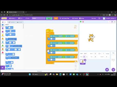 how to make arrow keys do something on scratch [tutorial]
