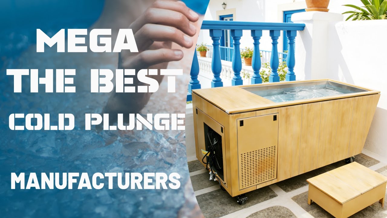 Mega Cold Plunge Pod Tub with Chiller Athlete Tub with Chiller 1HP Stainless Steel Liner Material