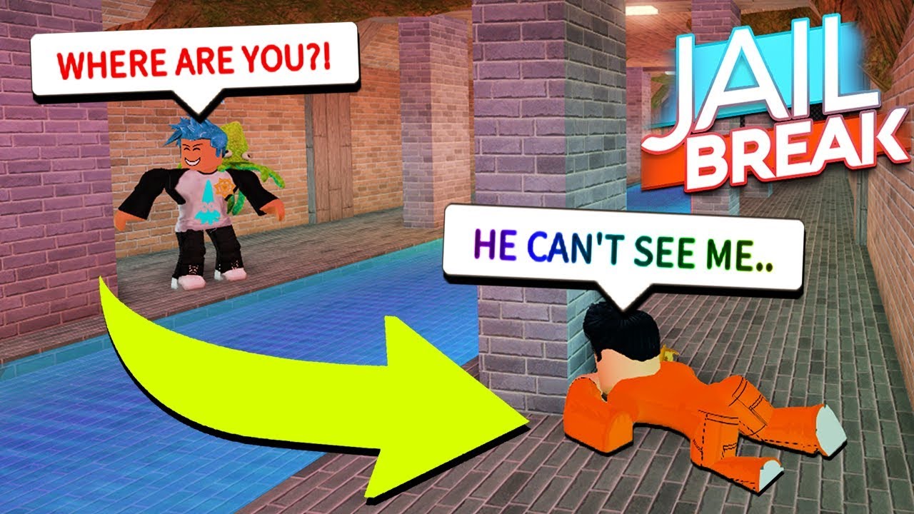 Blind Youtuber In Roblox Hide And Seek Roblox Jailbreak By Iifnatik - roblox jailbreak hide and seek ant and dylan