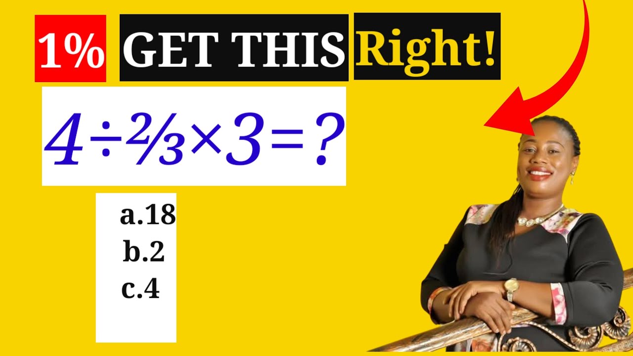 This Math Problem Tricks Almost EveryonePEMDAS - YouTube