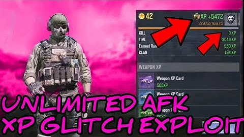 Cod mobile: Battle Royale AFK XP GLITCH! Unlimited Xp Glitch For Battle Royale!!