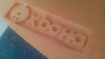 Работа самодельного ЧПУ станка на arduino фреза 3.0 мм (первый запуск)