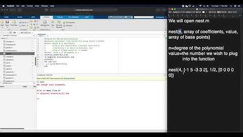 The Nest Function in Matlab