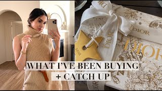 WHAT I&#39;VE BEEN BUYING + CATCH UP || Mariana Pineda