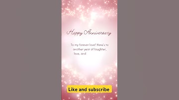 Happy Anniversary Wishes in HD | Celebrate Your Love & Memories#birthday #anniversary #wish