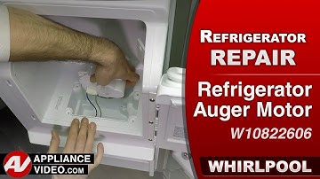 Whirlpool Refrigerator - Ice Will Not Dispense - Auger Motor Repair and Diagnostic