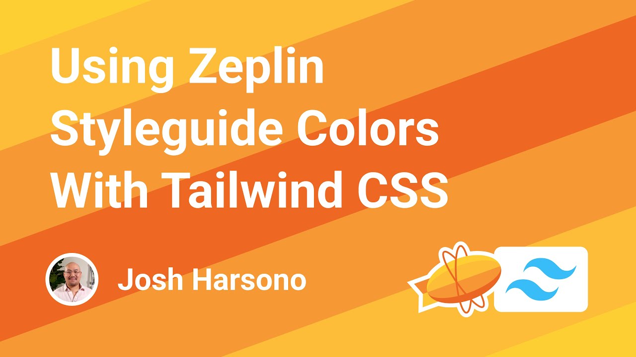 Using Zeplin Styleguide Colors With Tailwind Css Youtube