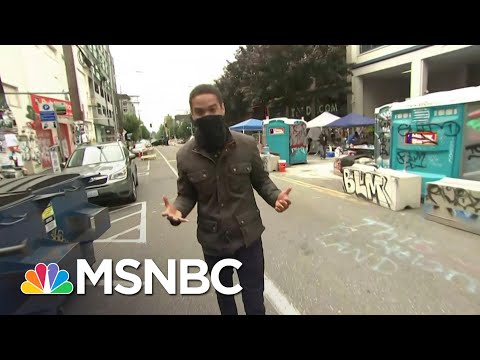 Inside Look At Seattle's Capitol Hill Organized Protest Zone After Shooting | MSNBC