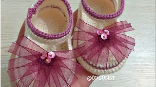 Bebek Sandalet Patik Yapımıtüm Ayrıntıları İle