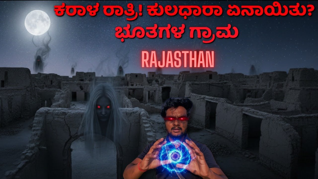 ಭಾರತದ ಅತಿ ಭಯಾನಕ ಹಳ್ಳಿ 😱 | ಕುಲ್ಧರಾ ರಹಸ್ಯ”, Kuladhar Village Mystery