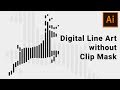 Digital Line Art Effect | Illustrator Tutorial