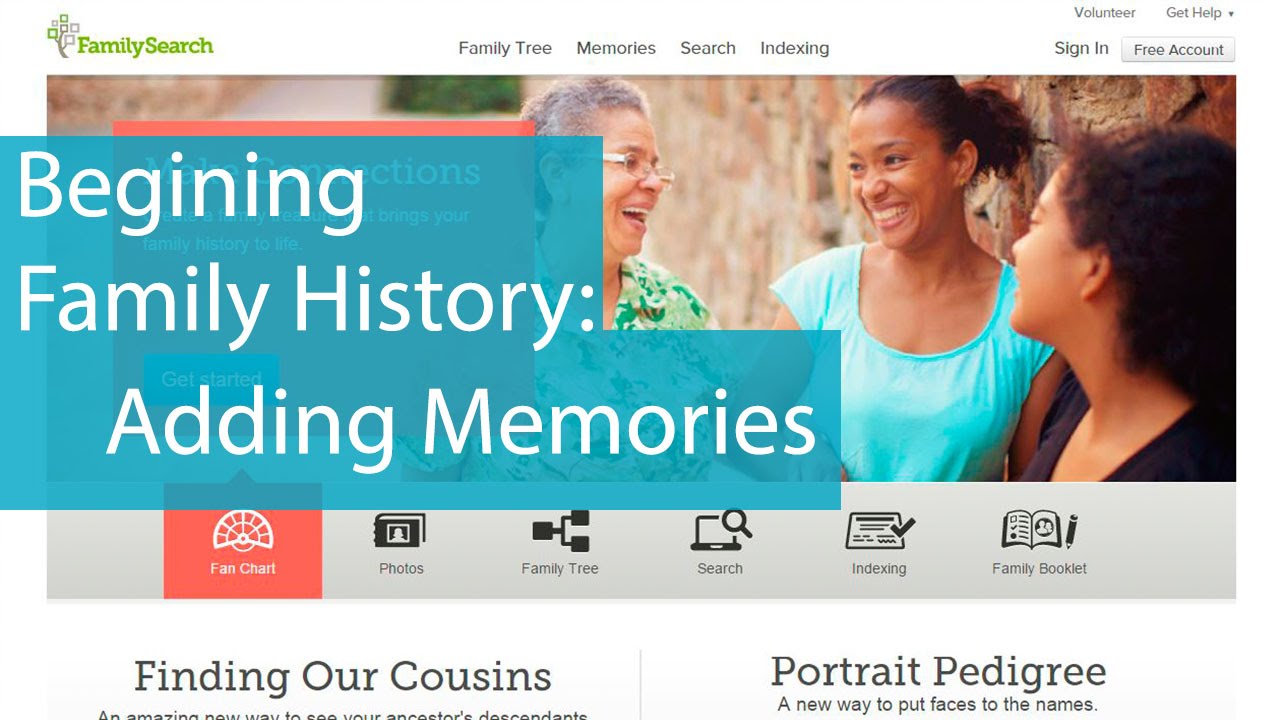 Adding Memories YouTube