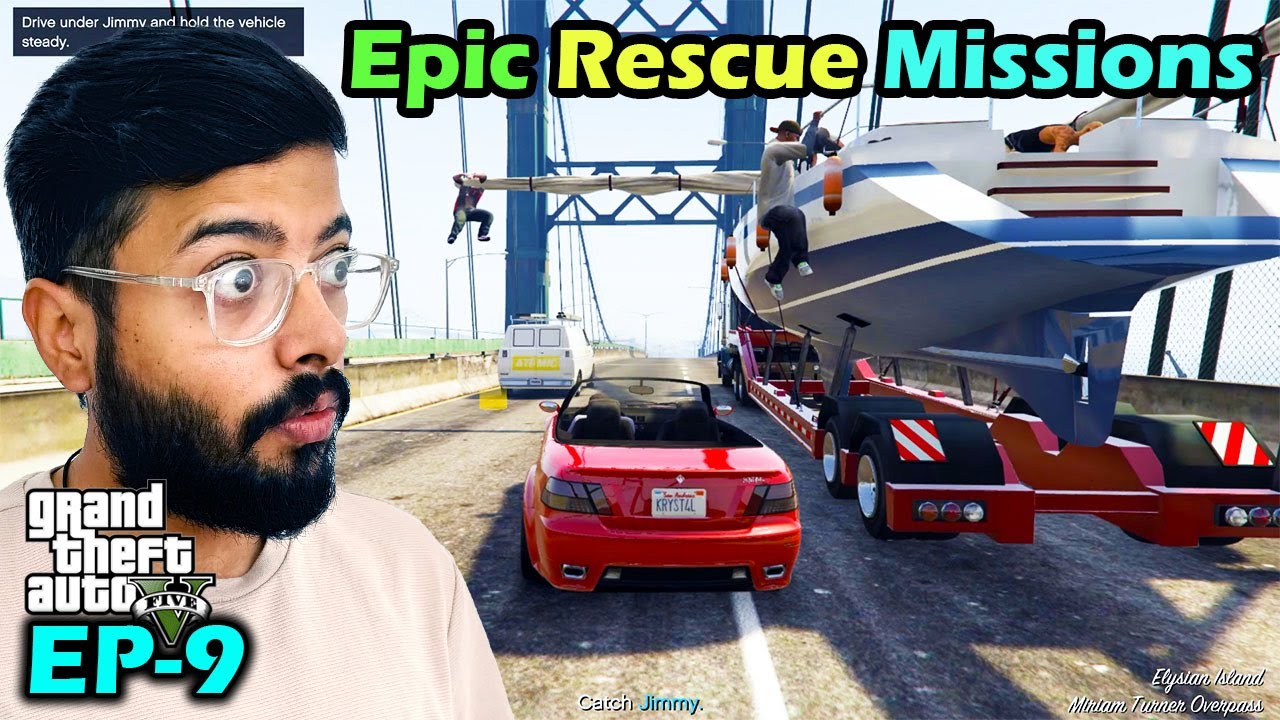 MICHAEL AND FRANKLIN EPIC RESCUE MISSION & SAVED JIMMY | GTA 5 GAMEPLAY ...