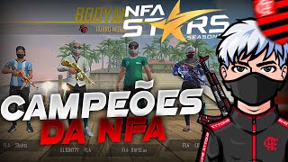 CAMPEÃO E MVP DA NFA STARS! HIGHLIGHTS NFA + COMEMORAÇÃO, TIME DO FLAMENGO! FT ELTON777, RAF1S, LUCI