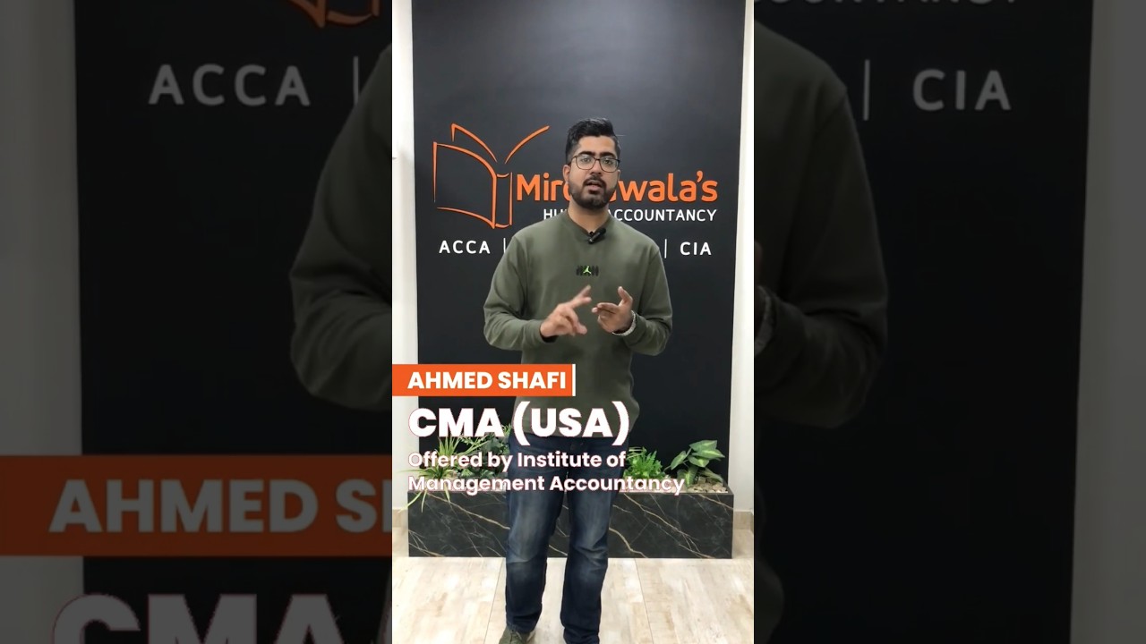 Launching CMA(USA) Certified Management Accountant course.  