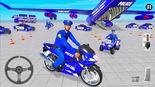 Polis Motosiklet Sürüş Oyunu - Police Quad Bike and SUV Transporter Simulator - Android Gameplay screenshot 2