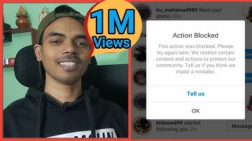 insta action block problem solve, Instagram block hoga to kya kare