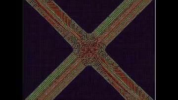 Another rockpile cellular automaton on a toroidal grid of squares example