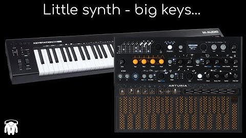 Little Synth - Big Keyboard (Microfreak + 88 keys)