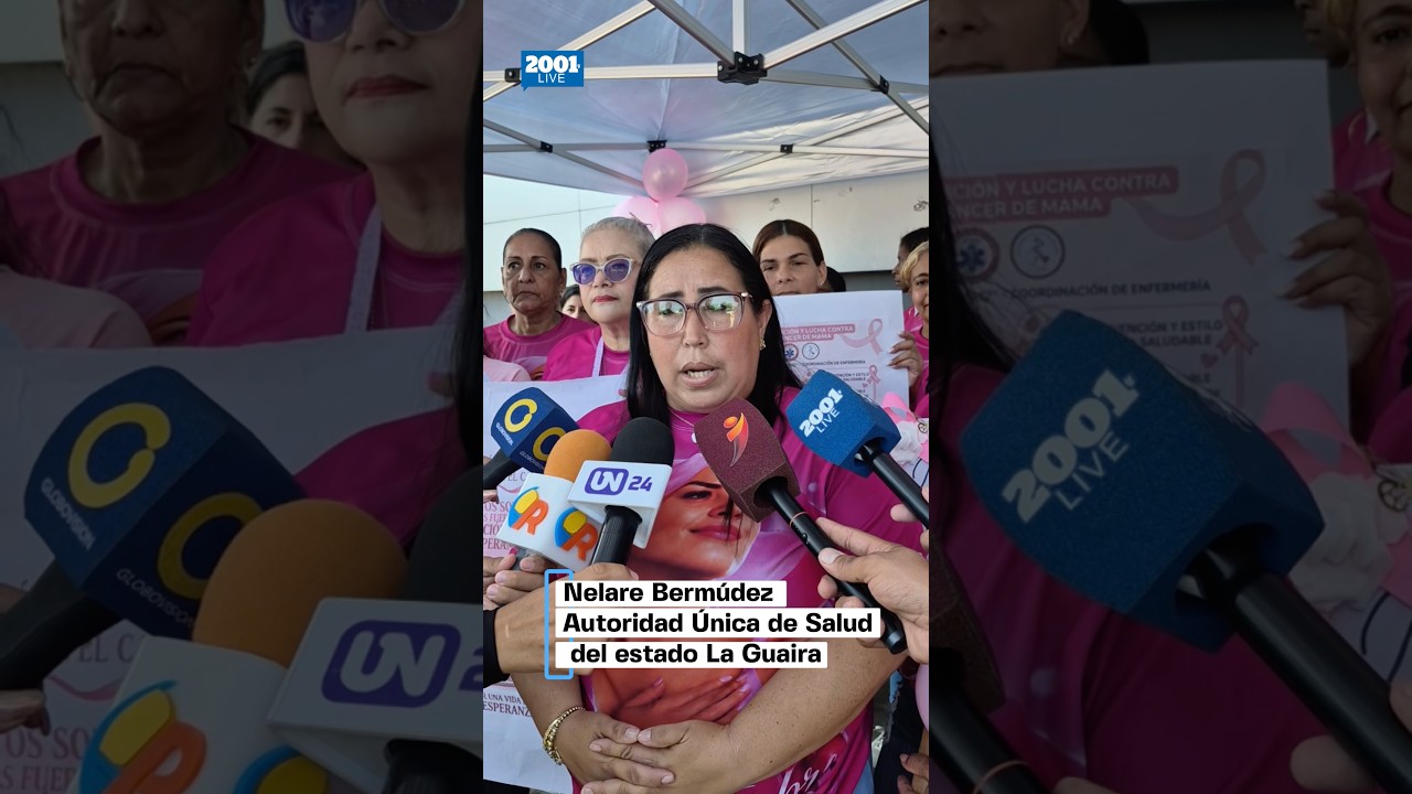 Comunidad médica desplegó pancartazo de sensibilización oncológica en La Guaira