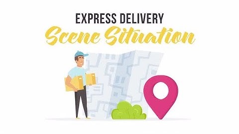 Express Delivery - Scene Situation After Effects Templates