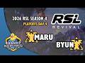 Maru vs ByuN - TvT | 2026 RSL Season 4: Playoffs Day 4 Co-Stream | StarCraft 2 Tournament