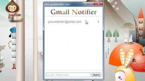 Gmail Notifier Tip