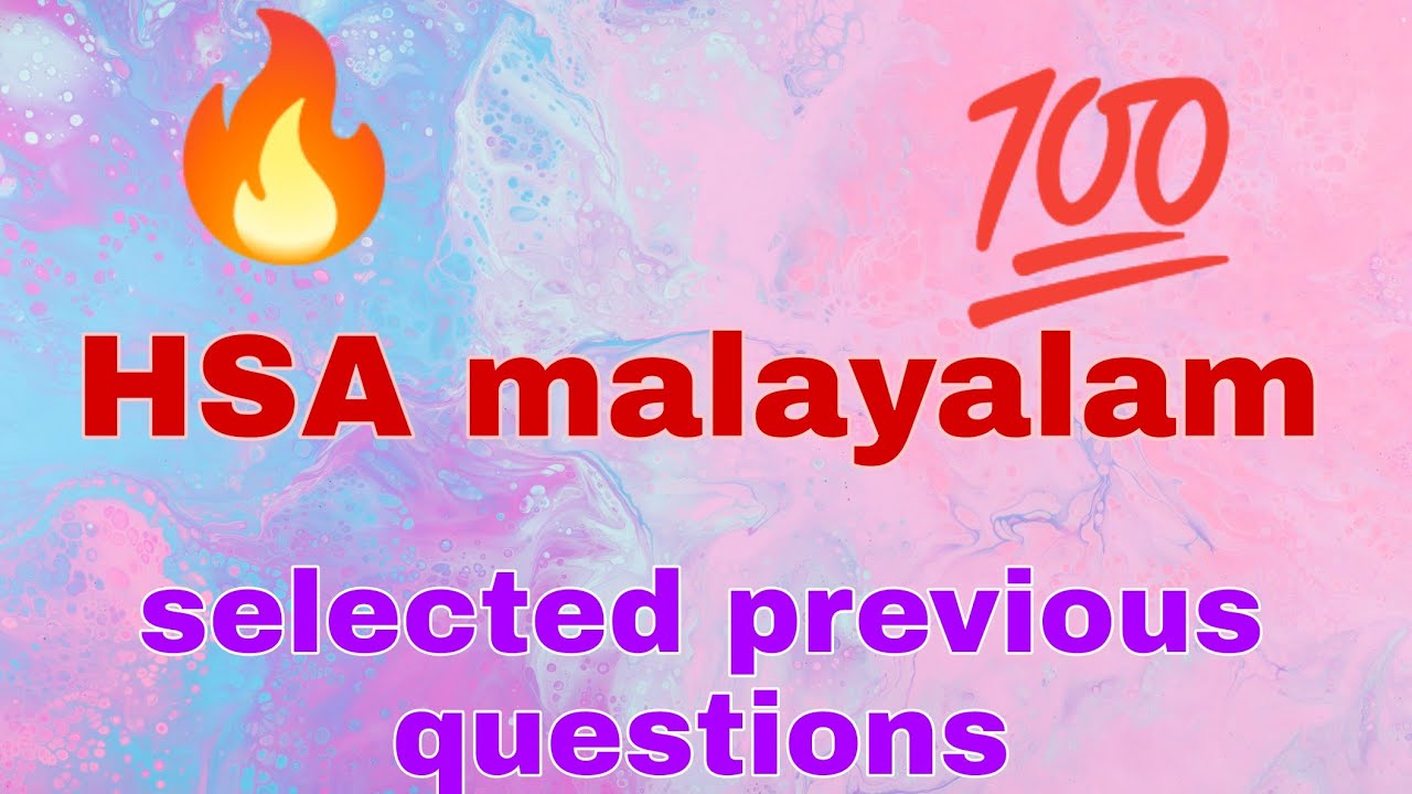 malayalam selected previous question based on SET malayalam question paper