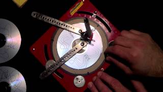 Magic Designer Vintage Spirograph-Like Toy With Cd Platen Sold On Ebay