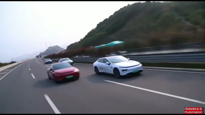 Xpeng autonomous car test