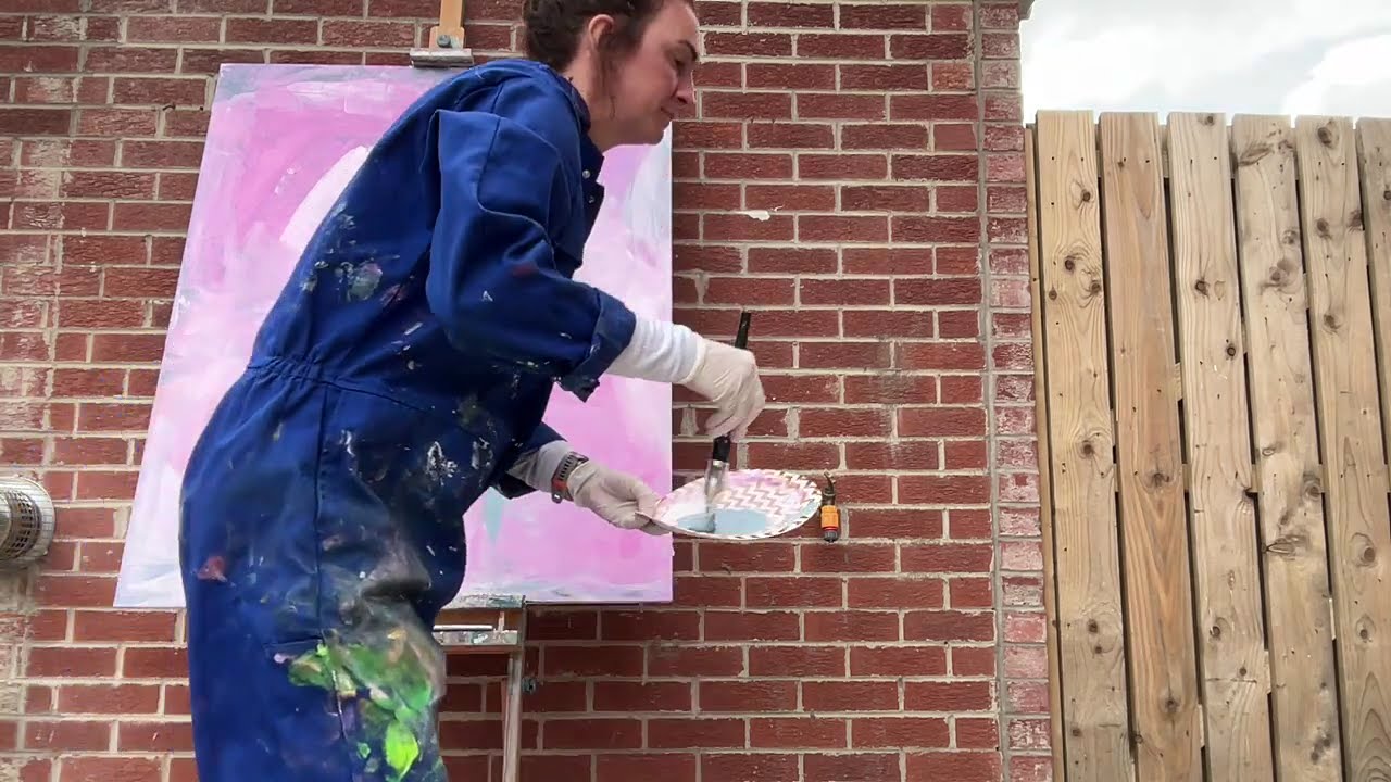 Relaxing watch- stunning ballet dancer painting by  professional artist -20 mins