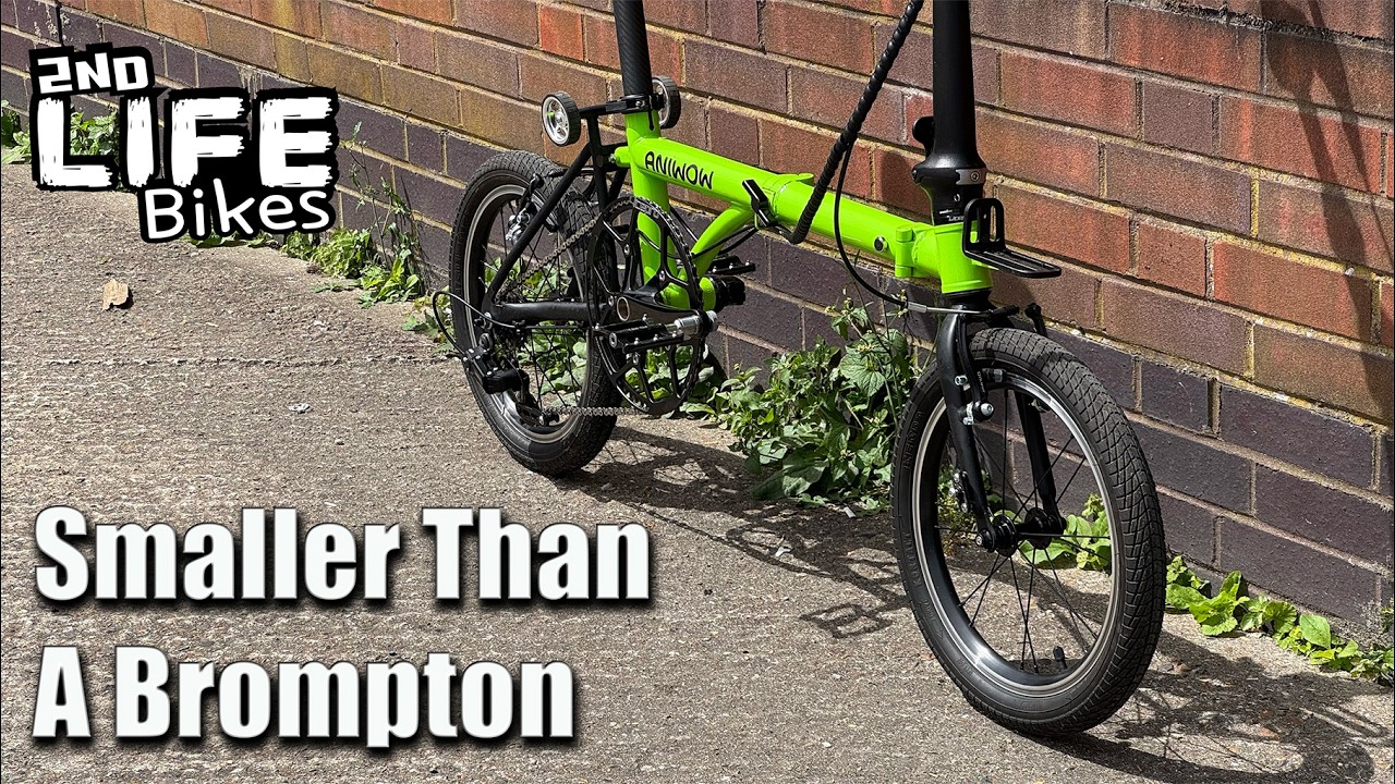 Smaller Than A Brompton | Aniwow "World’s Smallest 16" Folding Bike
