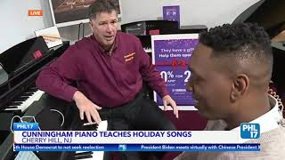 Cunningham Piano And The Latest Piano Technology - On Live Television