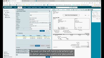 Easy Document Revision Control in Epicor ECM (Brief Demo)