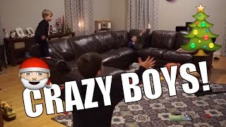 SIX MORE SLEEPS UNTIL CHRISTMAS: CRAZY STOW BOYS! VLOGMAS DAY 20!