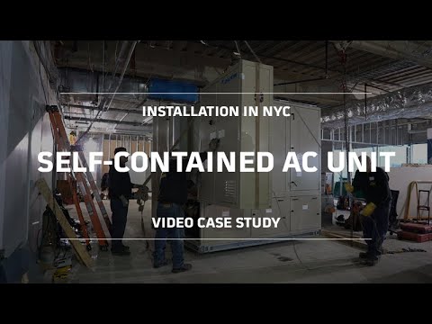 Daikin Applied Self-Contained Unit Install