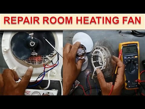 How To Replace Coil For Bathroom Heater Fan?