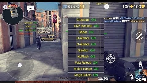 Critical Ops Mod Menu 0.9.1.f133 (Download Link) (2017)