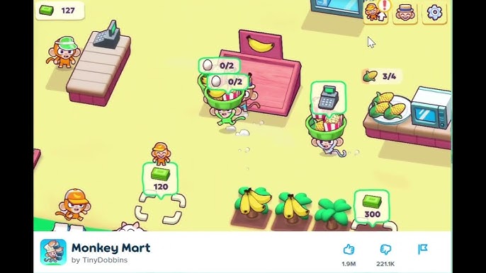 monkey mart apk unlimited money, monkey mart walkthrough