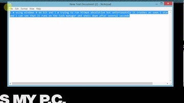 Hitman Absolution Crash to desktop (Windows 8)